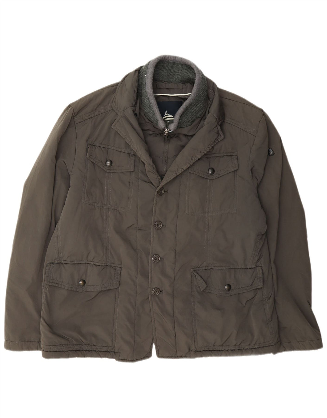 Marina Yachting Herre Utility Jacket UK 40 Large Grå Polyester