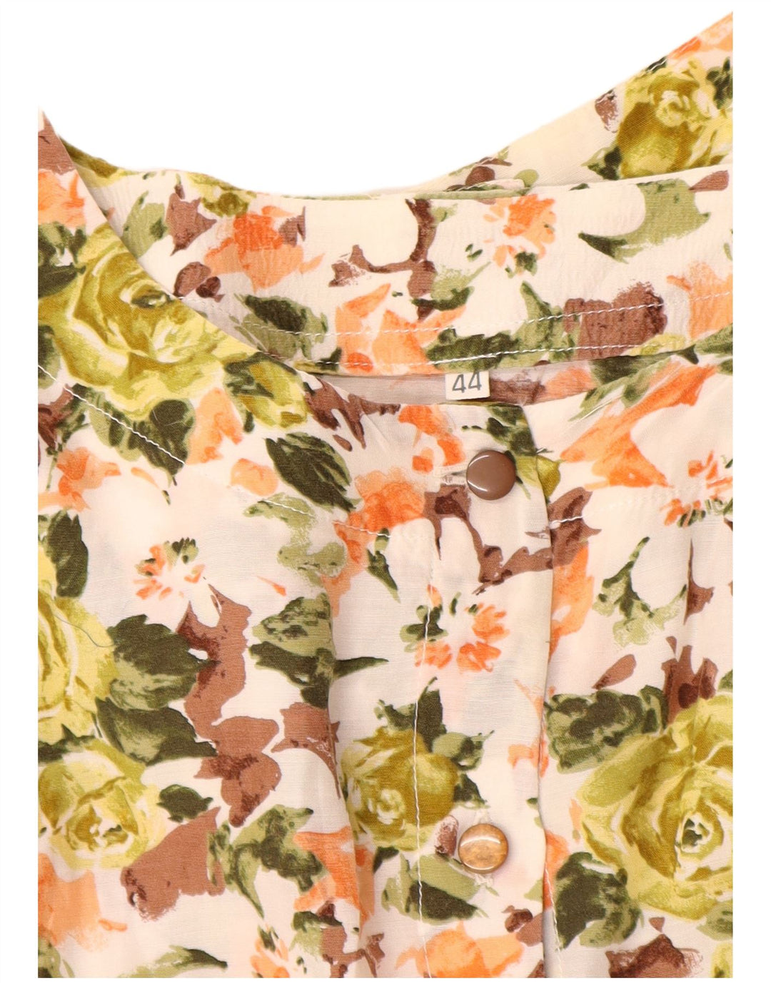 Vintage kvinders 2-delt nederdelsæt IT 44 Medium W26 Flerfarvet blomster