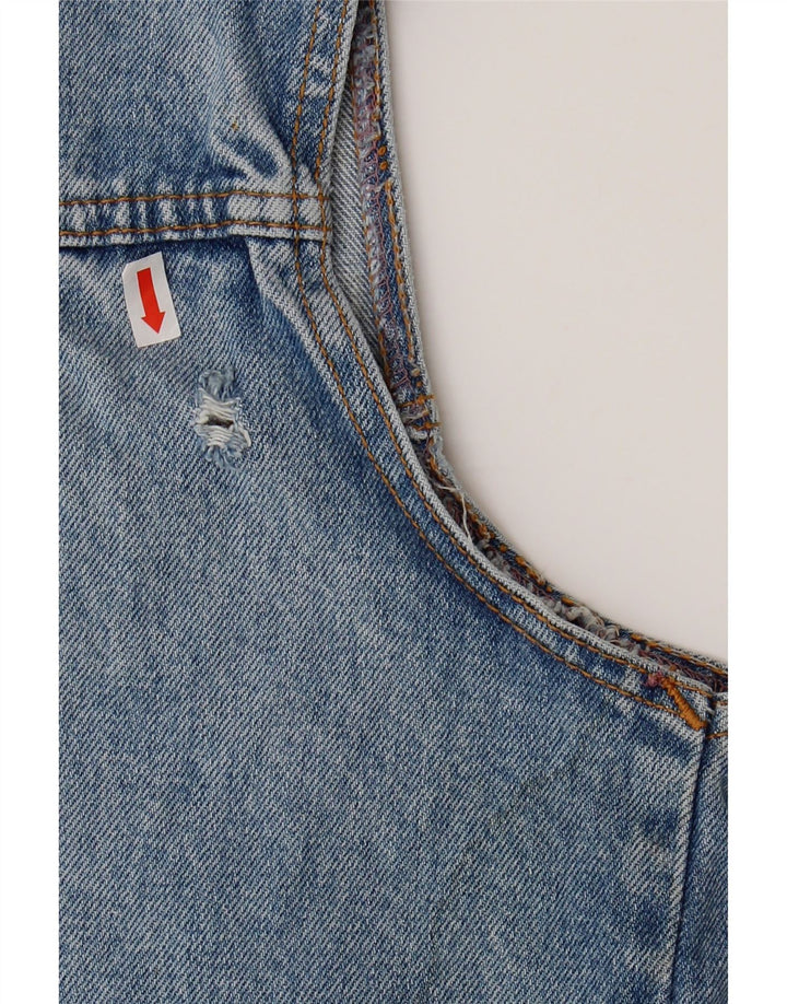 YUMA Mens Denim Gilet UK 40 Large Blue