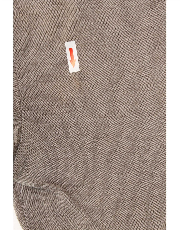 Zara T-Shirt Top UK 10 Lille Brun