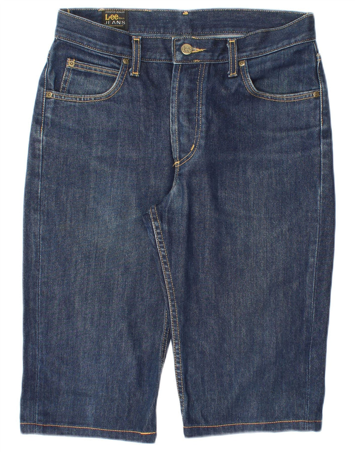LEE Herre Detroit Denim Shorts W32 Medium Blue Bomuld