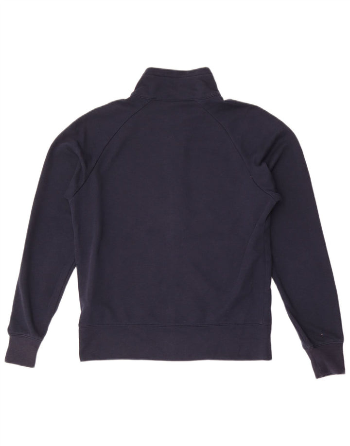 Champion Womens træningsdragt Topjakke UK 10 Small Navy Blue Cotton