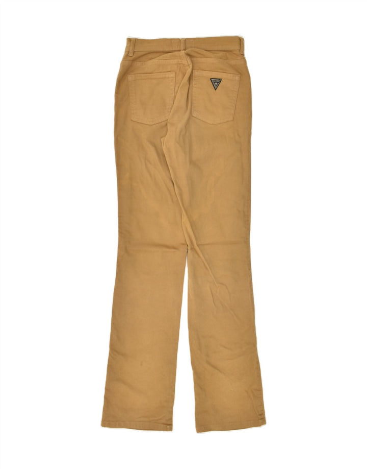 GUESS Womens Bootcut Casual Trousers W26 L30 Brown | Vintage Guess | Thrift | Second-Hand Guess | Used Clothing | Messina Hembry 
