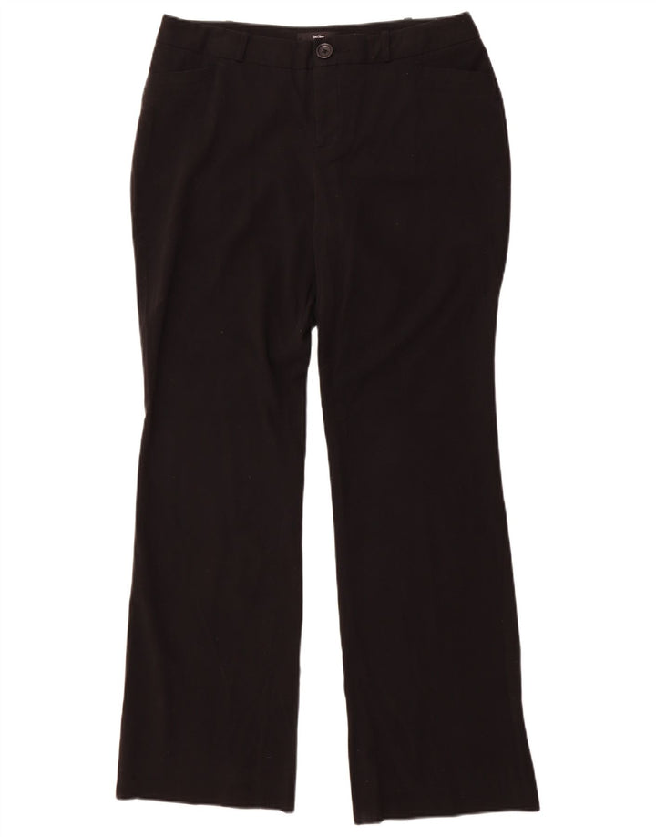 Mossimo Dame Bootcut Casual Bukser US 10 Large W34 L32 Sort Polyester