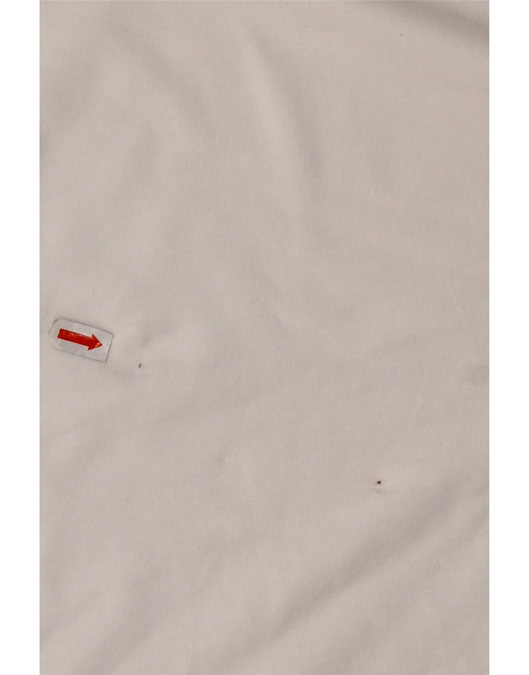 Zara Herre Top Langærmet Medium Hvid Bomuld