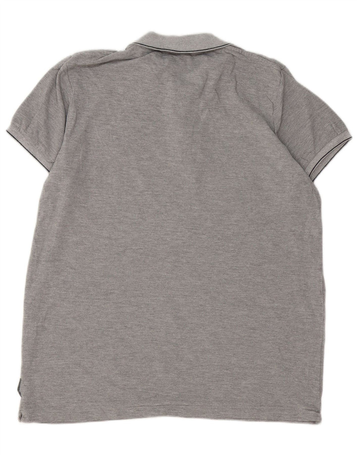 French Connection Herre poloshirt XL Grå Flecked Bomuld