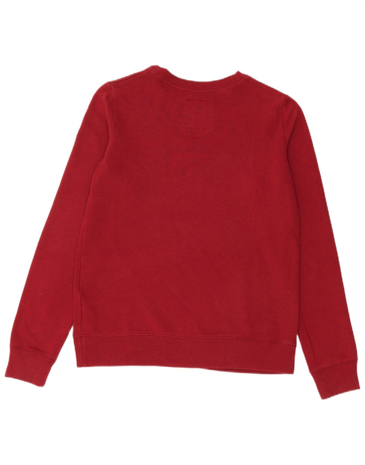 HOLLISTER Grafisk sweatshirt til mænd XS Bourgogne bomuld