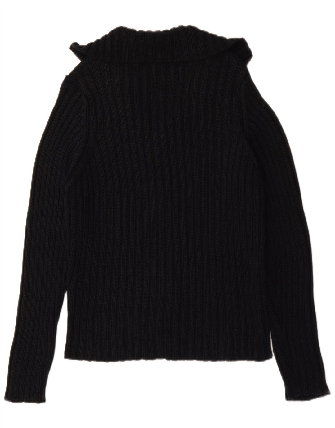 Zara Herre Cardigan Sweater Stor Marineblå Bomuld