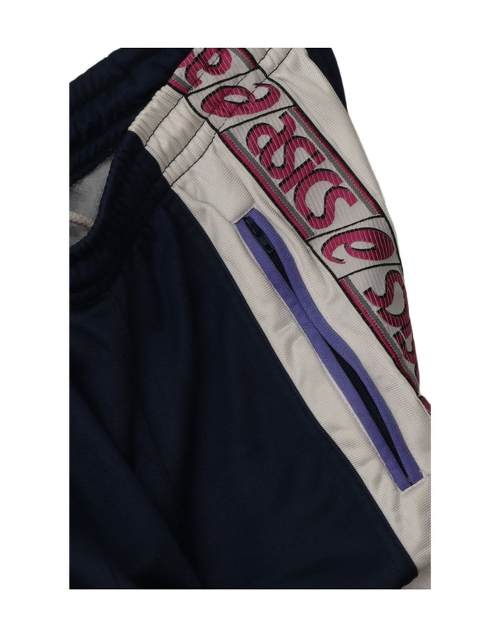Asics Herre grafisk træningsdragt Bukser Small Navy Blue Colourblock