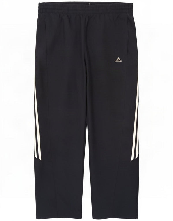 Adidas Mens Climalite Tracksuit Trousers Large Navy Blue Polyester Sports