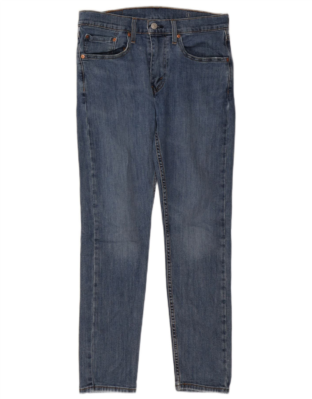 LEVI'S Herre 512 Slim Tapered Jeans W31 L28 Blå Bomuld