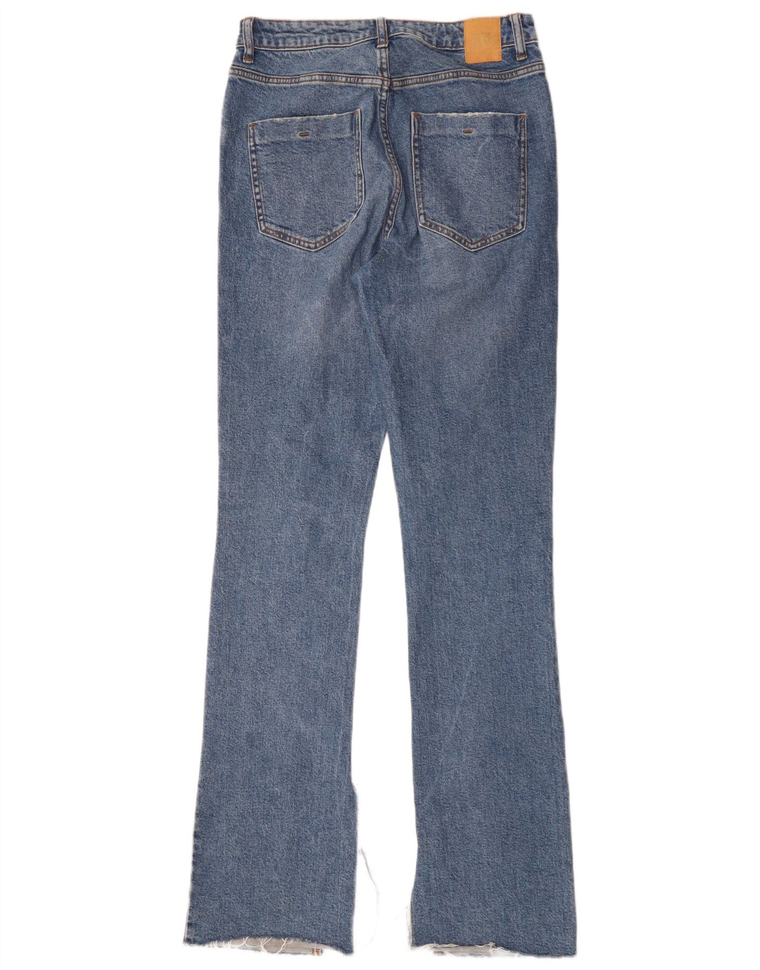 ZARA Dame Bootcut Jeans EU 36 XS W26 L33 Blå