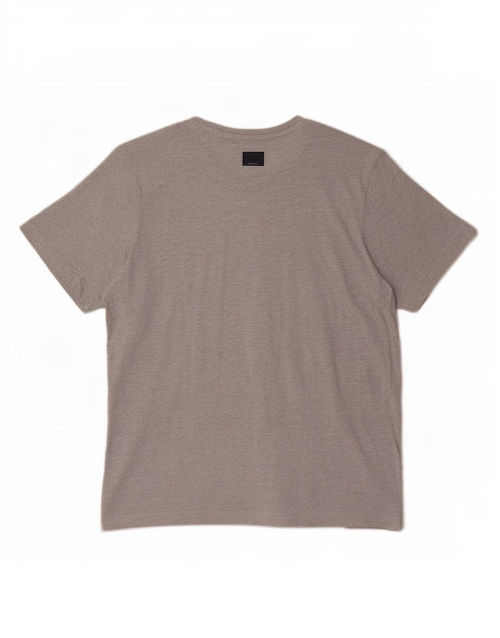 Crew Clothing Herre T-Shirt Top XL Grå Bomuld