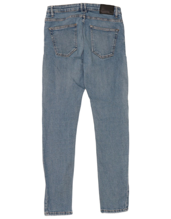 Zara Herre Skinny Jeans EU 42 Large W32 L31 Blå