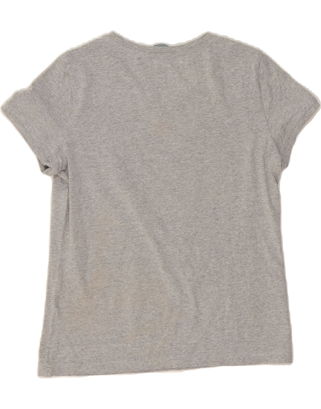 ADIDAS Womens T-Shirt Top UK 16 Large Grey Cotton Vintage Adidas and Second-Hand Adidas from Messina Hembry 