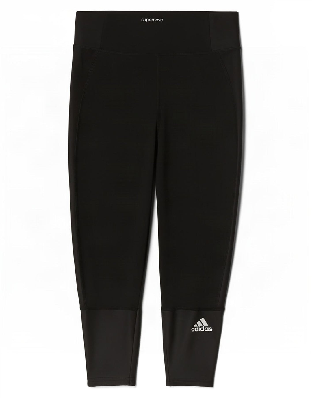 Adidas Dame Supernova Capri Leggings UK 4/6 XS Sort