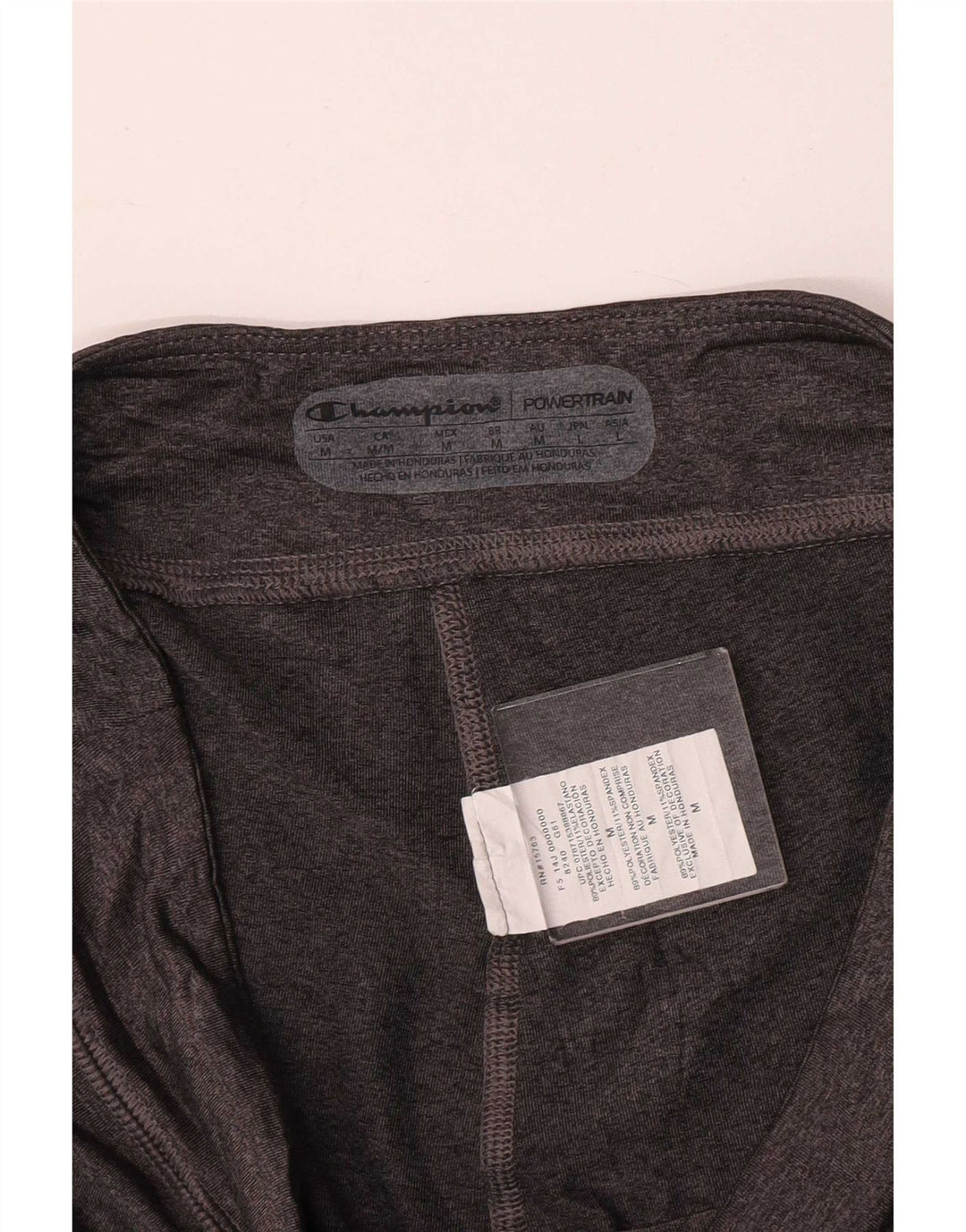Champion Dame Capri Leggings UK 12 Medium Grey Polyester