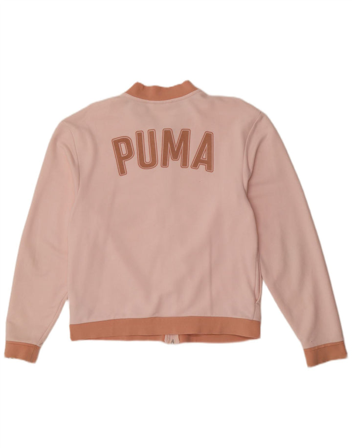 Puma Grafisk træningsdragt topjakke til kvinder UK 12 Medium Pink Colourblock