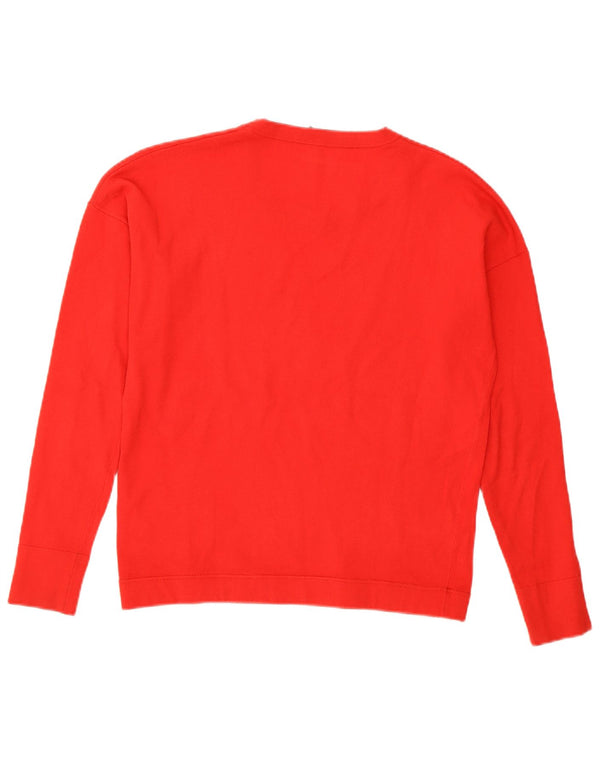 Penny Black Womens Crew Neck Jumper Sweater UK 12 Medium Red