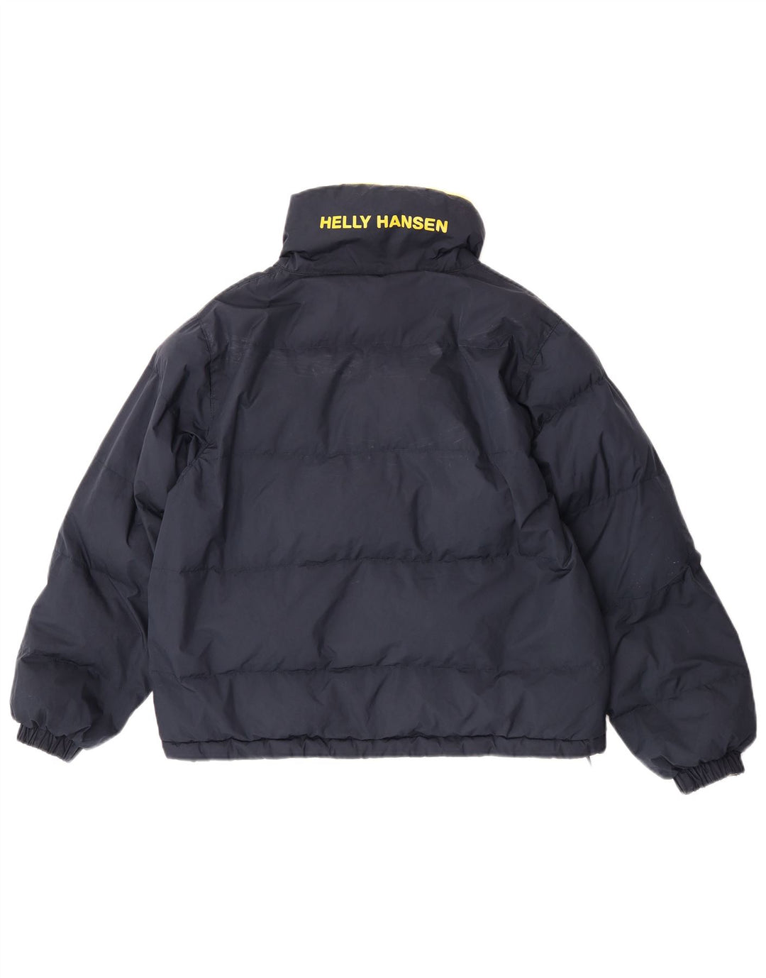 Helly Hansen Herre grafisk vendbar polstret jakke UK 36 Small Yellow
