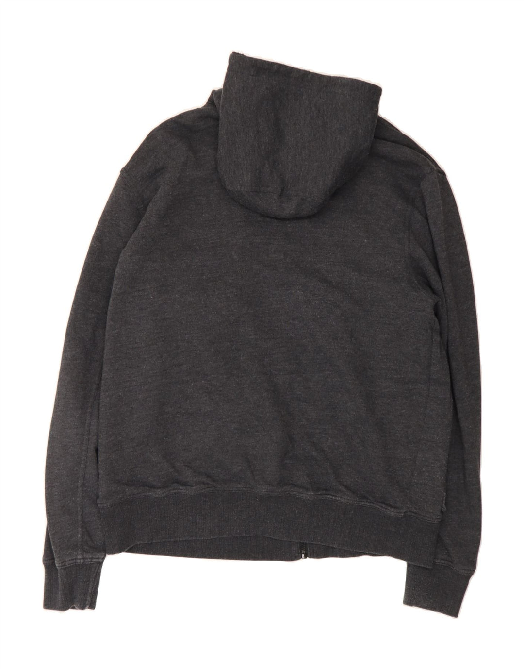 HURLEY Mens Zip Hoodie Sweater Large Grey Cotton Vintage Hurley and Second-Hand Hurley from Messina Hembry 