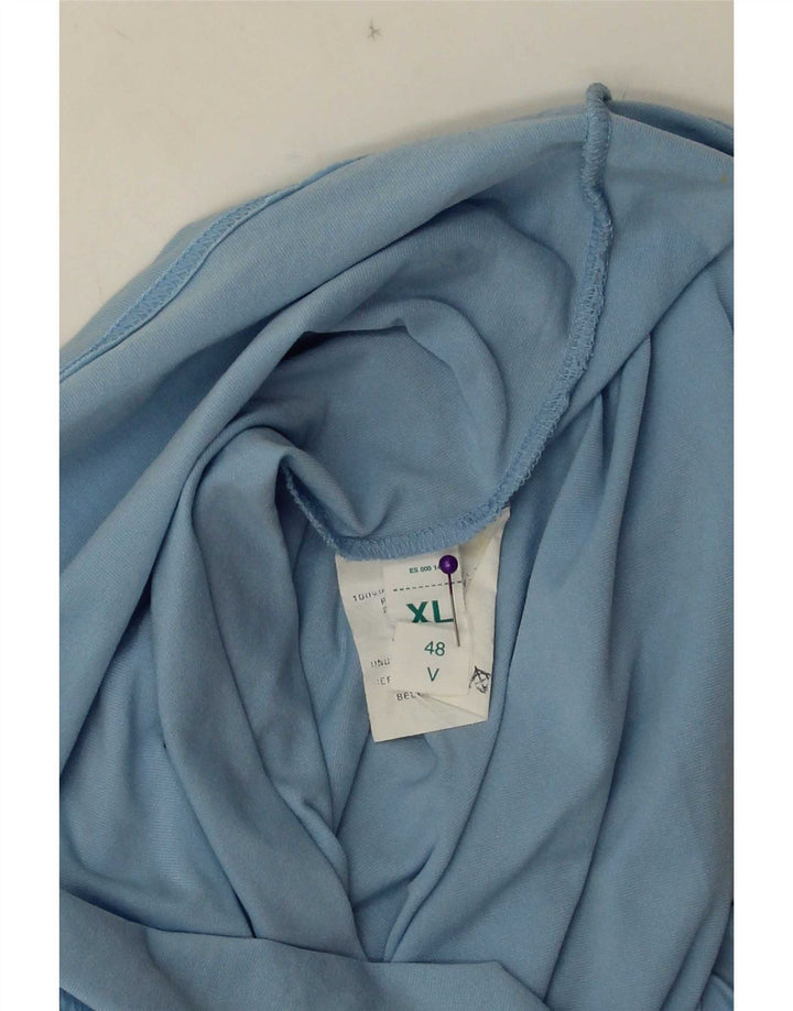 Sergio Tacchini Dame Top Langærmet IT 48 XL Blå Polyamid