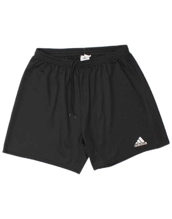Adidas Sportshorts til mænd, store sorte polyester