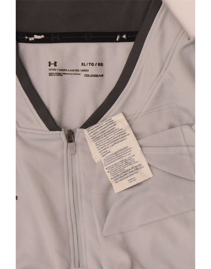 Under Armour Herre Cold Gear Pullover Træningsdragt Top XL Grå Colourblock