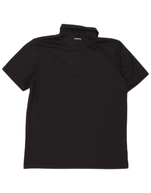 Adidas Aeroready Polo Shirt Medium Sort Polyester til mænd