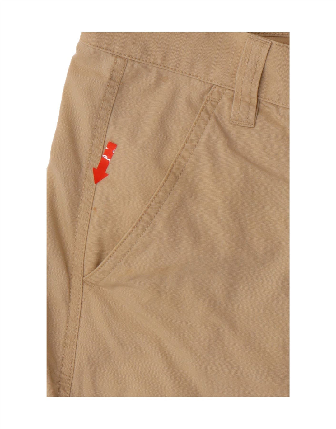 PROJECT Womens Cargo Shorts IT 46 W32 Beige Cotton Vintage Project and Second-Hand Project from Messina Hembry 