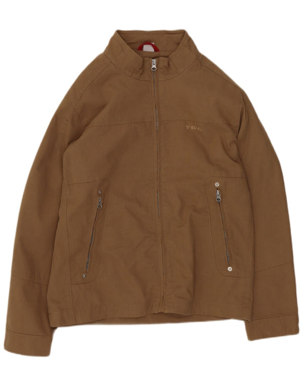 Brugi Boys Bomber Jacket 13-14 år XL Brun Bomuld