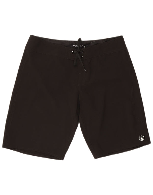 Volcom Badeshorts til mænd store sorte polyester