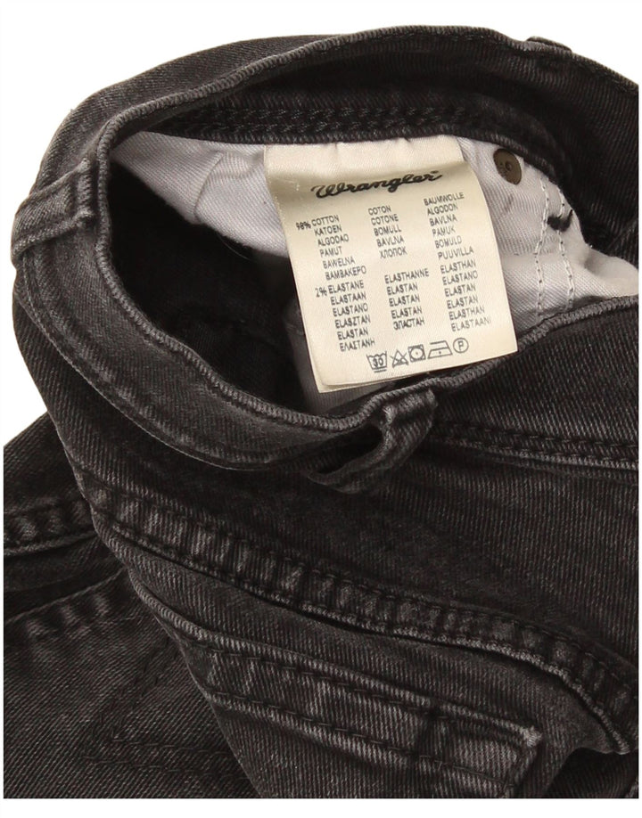 Wrangler Herre Regular Fit Straight Jeans W34 L32 Grå Bomuld