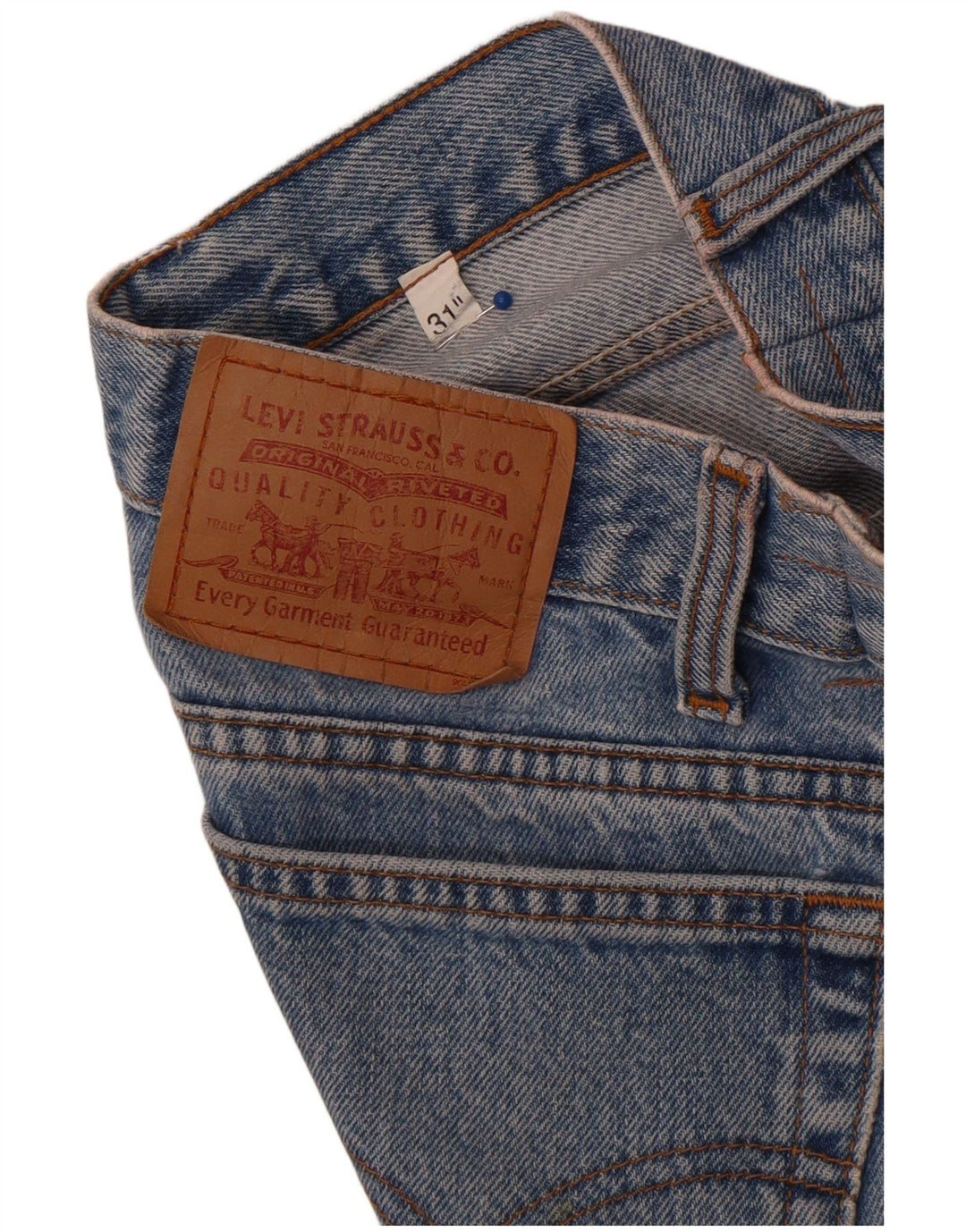 Levi's Dame-denimnederdel W31 Medium Blue