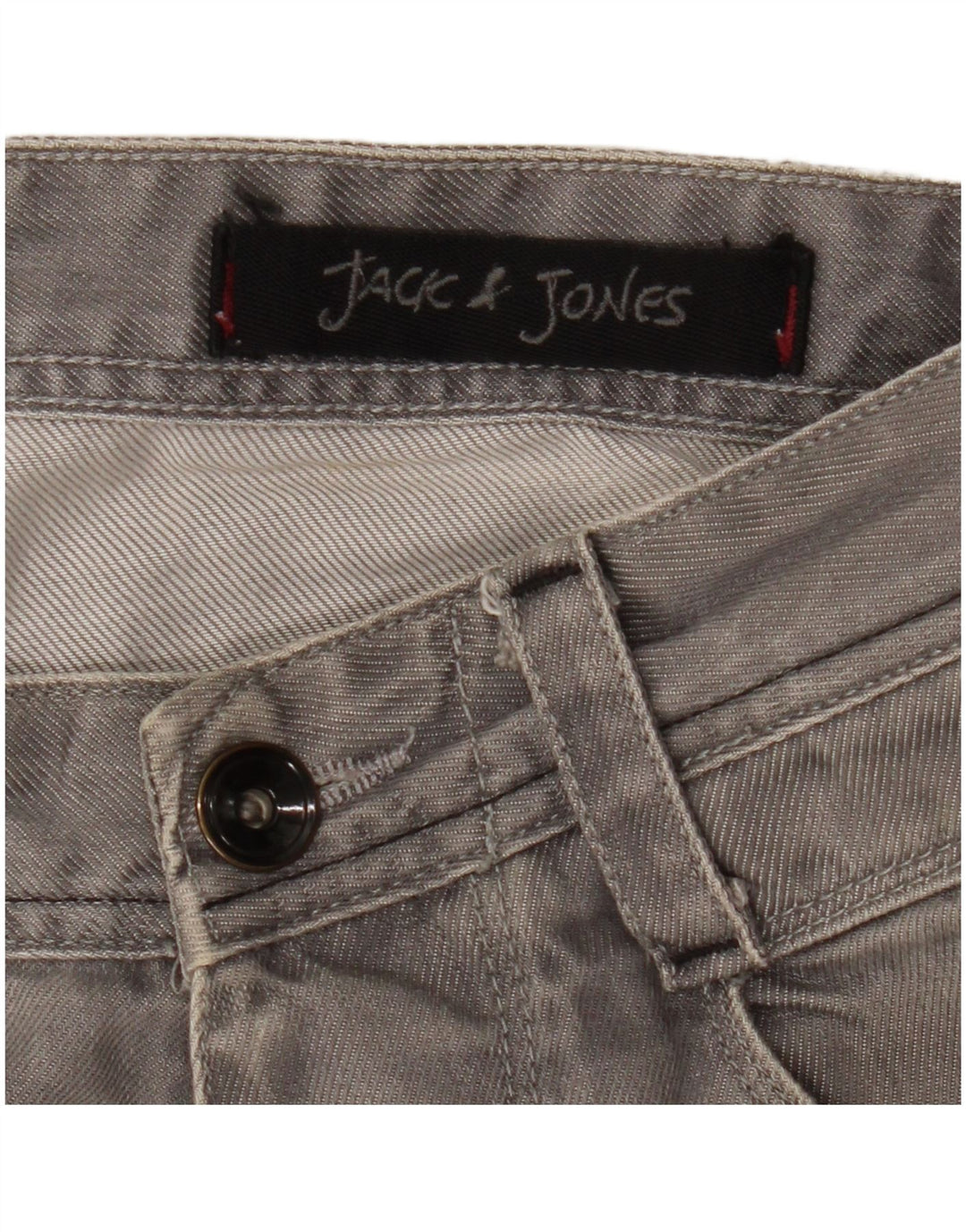 Jack & Jones Straight Jeans til mænd W33 L29 Grå