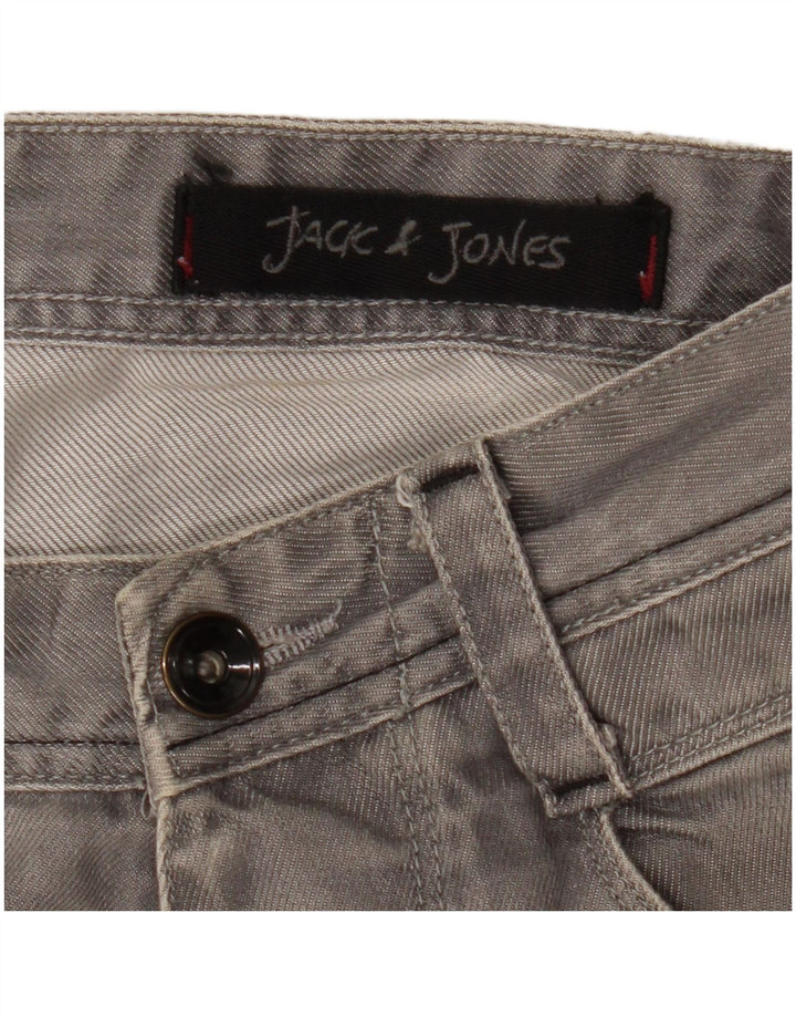 Jack & Jones Straight Jeans til mænd W33 L29 Grå