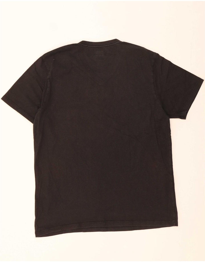 LEVI'S Mens T-Shirt Top Large Black Cotton