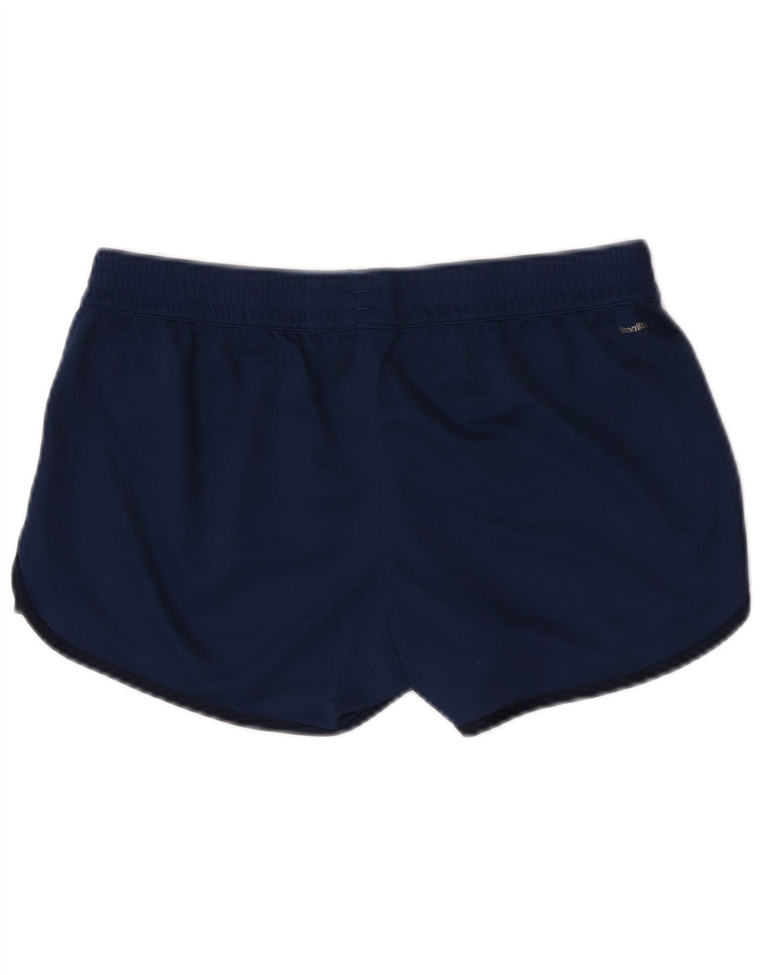 Adidas Womens Climalite Sportshorts UK 12/14 Medium Navy Blue Polyester