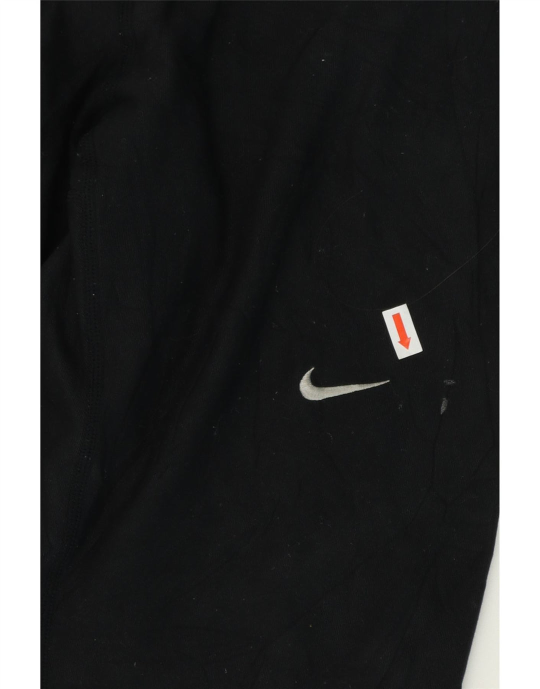 NIKE Womens Dri Fit Graphic Leggings UK 12 Medium  Black Polyester Vintage Nike and Second-Hand Nike from Messina Hembry 