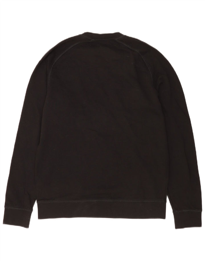 Hugo Boss Herre Sweatshirt Jumper Medium Sort Bomuld