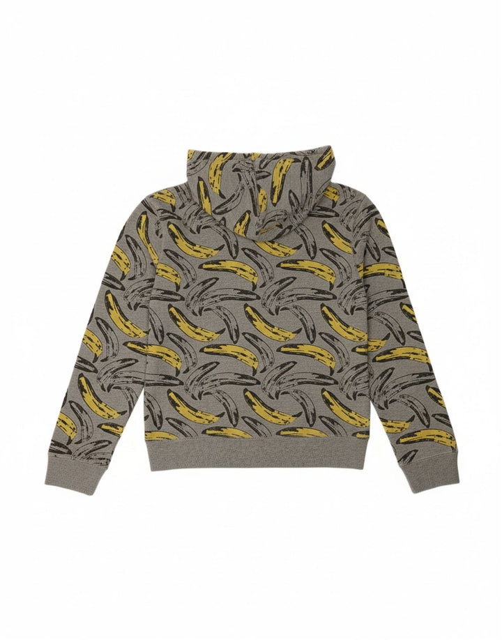 PEPE JEANS Mens By Andy Warhol Zip Hoodie Sweater Small Grey