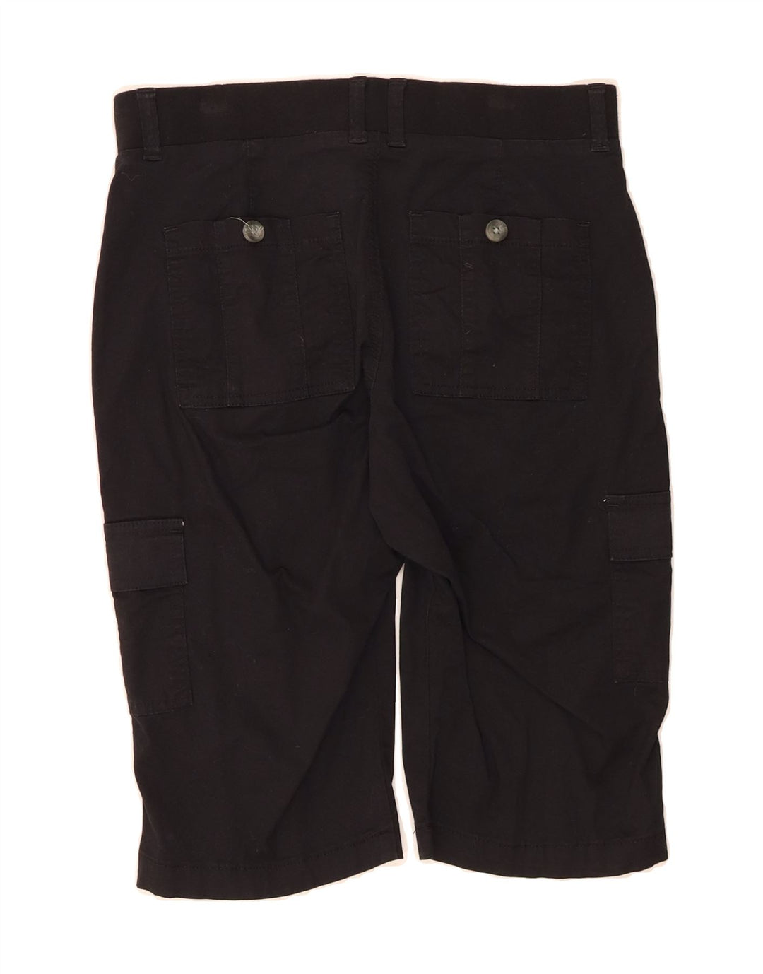 LEE Womens Relaxed Fit Mid Rise Cargo Shorts US 8 Medium W30  Black Vintage Lee and Second-Hand Lee from Messina Hembry 