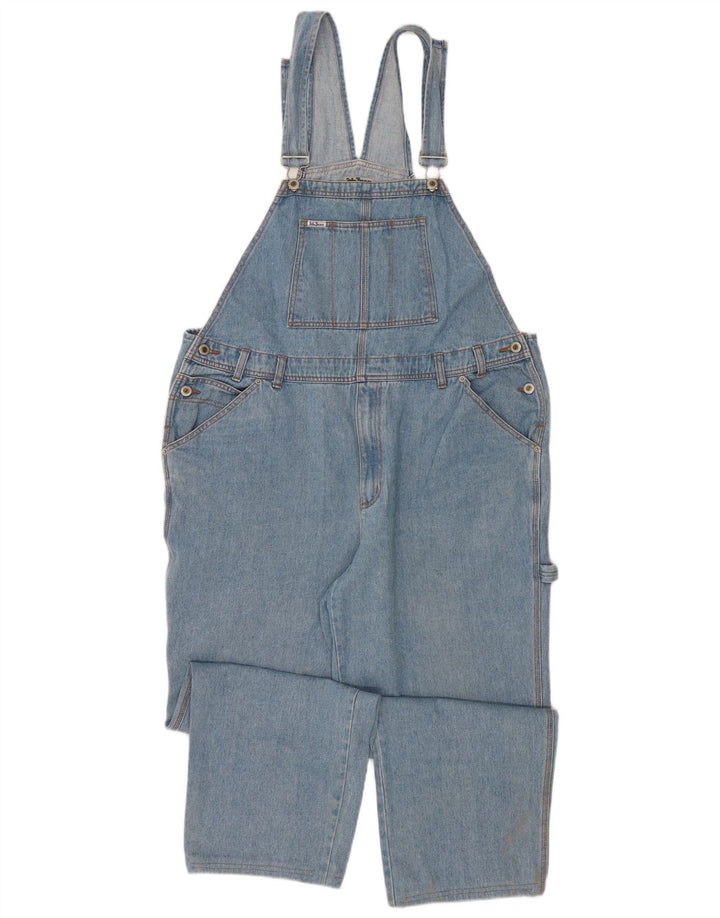 JOHN BANER Herre Dungarees Jeans W42 L29 Blå Bomuld