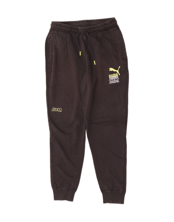 Puma Herre grafisk træningsdragt Bukser Joggers Medium Sort