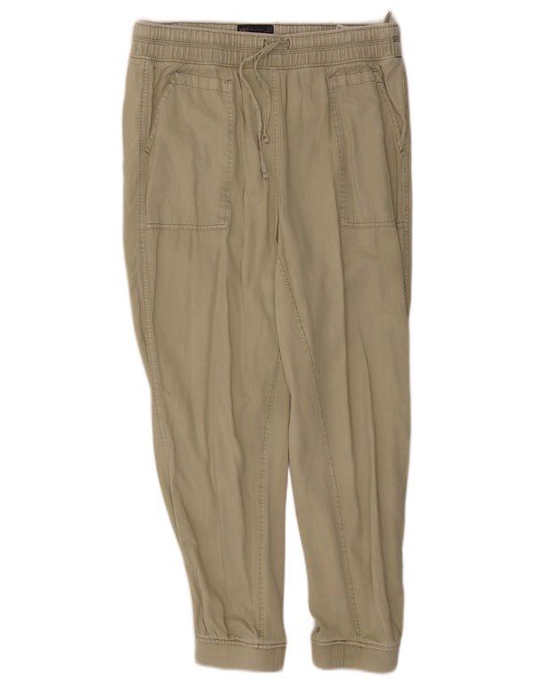 Marks & Spencer Joggers til kvinder Casual Bukser UK 16 Large W32 L26 Khaki