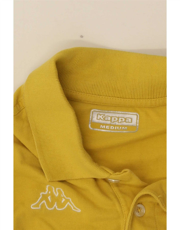 Kappa Herre Polo Shirt Medium Gul