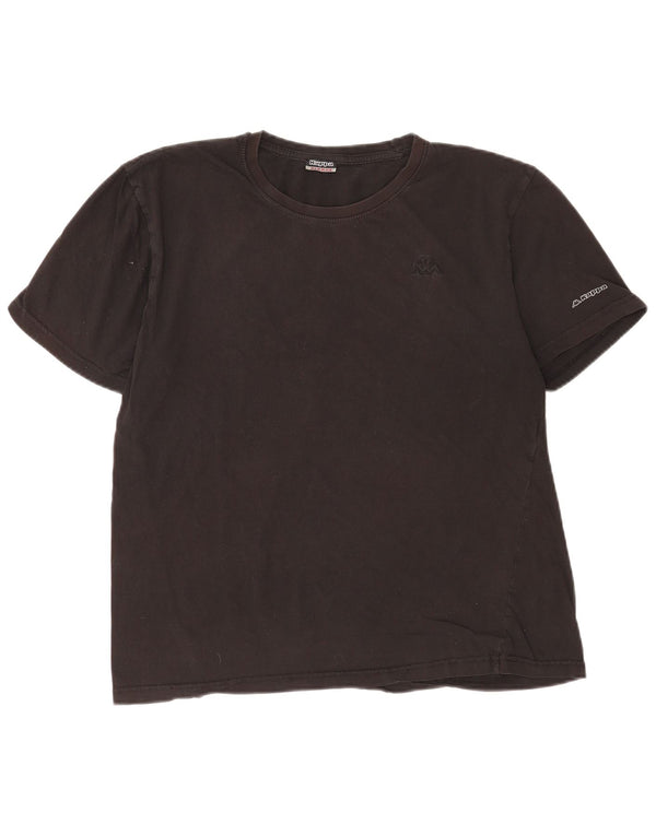 Kappa Herre T-Shirt Top XL Sort