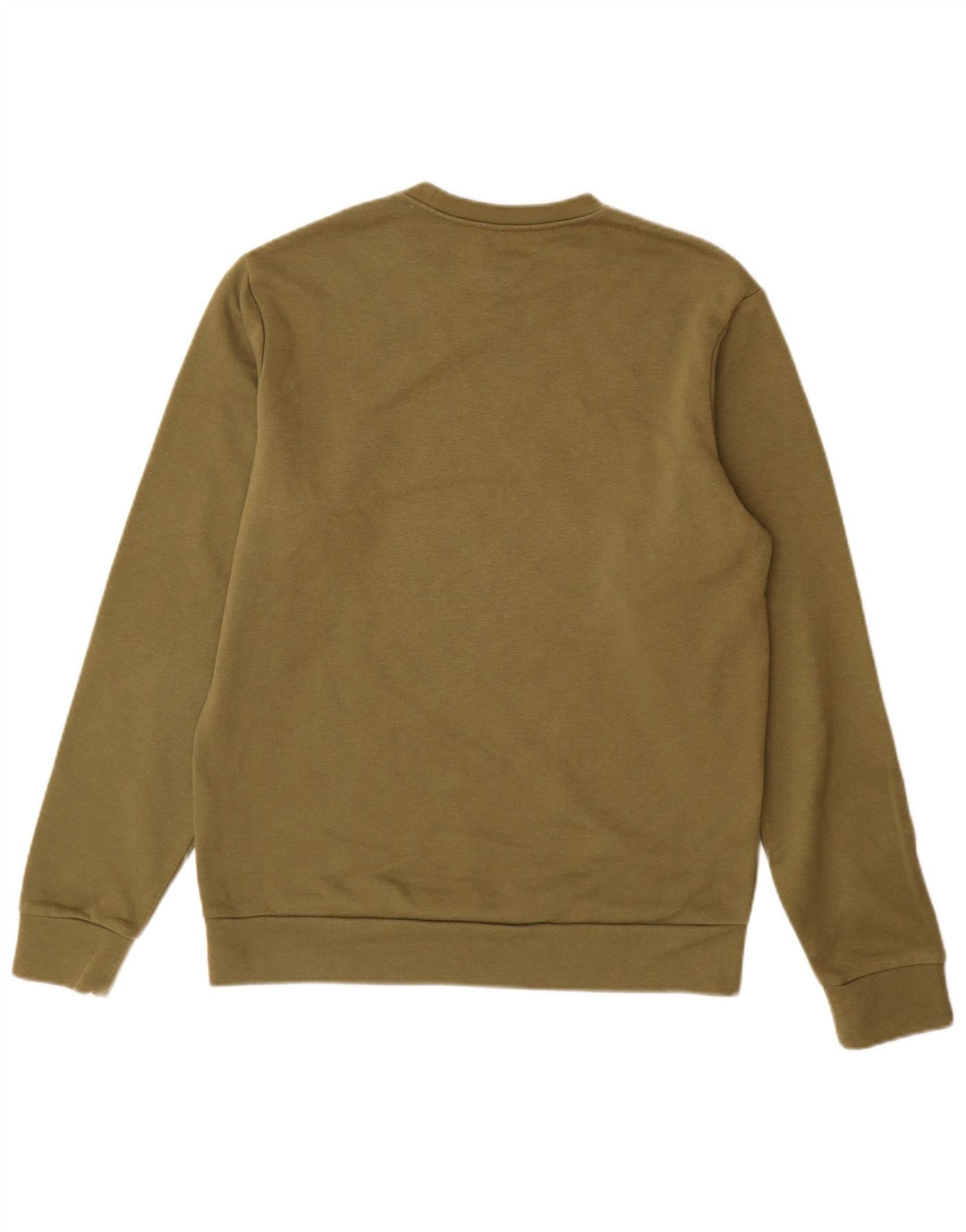 Puma Herre Grafisk Sweatshirt Jumper Small Khaki Bomuld