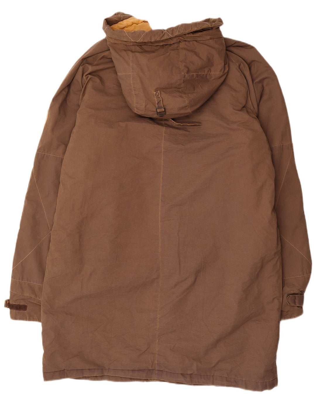 Murphy & Nye Herre Hooded Windbreaker Coat UK 44 2XL Brun Polyester