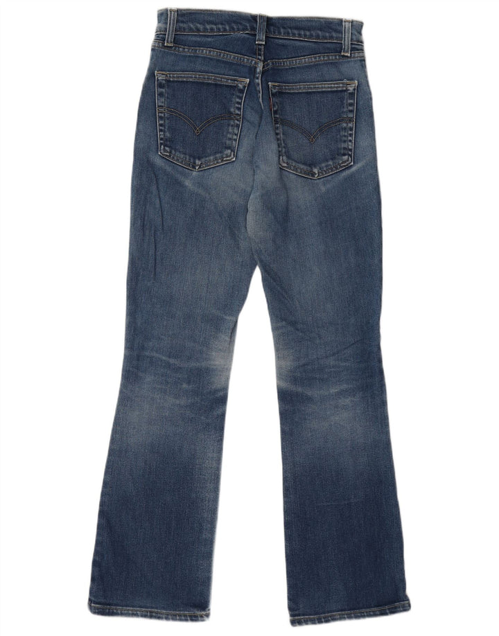 Levi's Dame Bootcut Jeans W27 L32 Blue Cotton